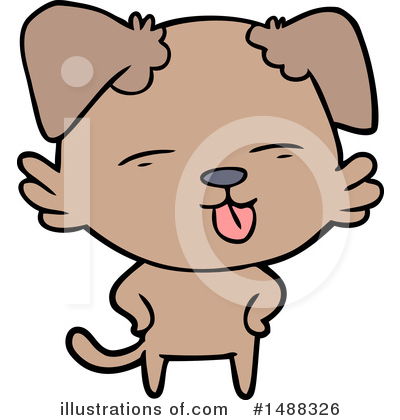 Royalty-Free (RF) Dog Clipart Illustration by lineartestpilot - Stock Sample #1488326