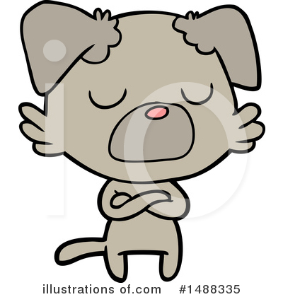 Royalty-Free (RF) Dog Clipart Illustration by lineartestpilot - Stock Sample #1488335