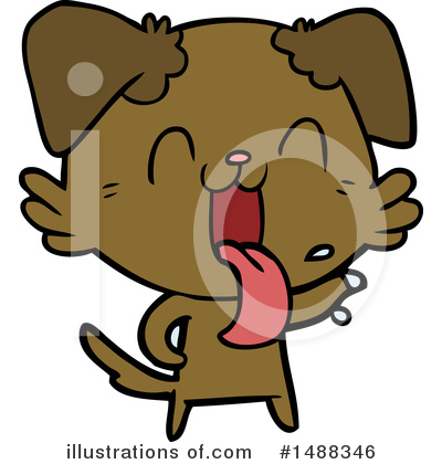 Royalty-Free (RF) Dog Clipart Illustration by lineartestpilot - Stock Sample #1488346