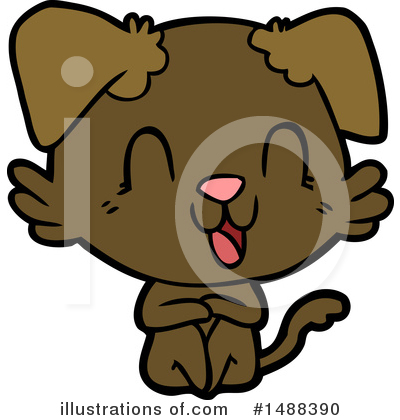 Royalty-Free (RF) Dog Clipart Illustration by lineartestpilot - Stock Sample #1488390