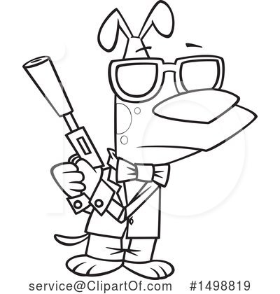 Secret Agent Clipart #1498819 by toonaday