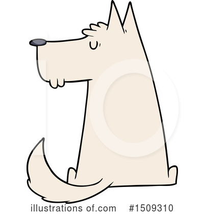 Royalty-Free (RF) Dog Clipart Illustration by lineartestpilot - Stock Sample #1509310