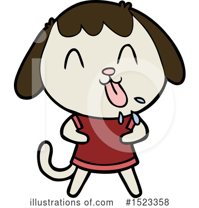 Royalty-Free (RF) Dog Clipart Illustration by lineartestpilot - Stock Sample #1523358