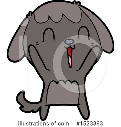 Royalty-Free (RF) Dog Clipart Illustration by lineartestpilot - Stock Sample #1523363