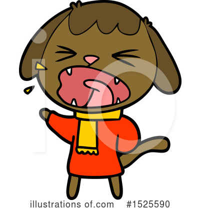 Royalty-Free (RF) Dog Clipart Illustration by lineartestpilot - Stock Sample #1525590