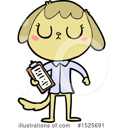 Royalty-Free (RF) Dog Clipart Illustration by lineartestpilot - Stock Sample #1525691