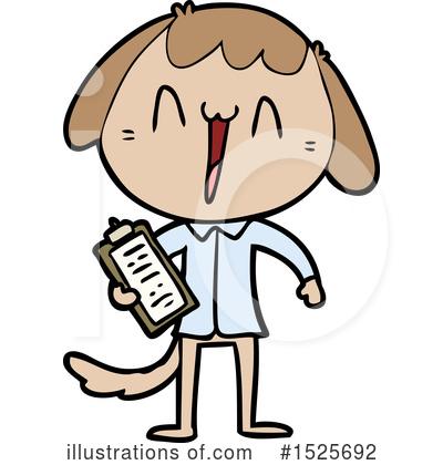 Royalty-Free (RF) Dog Clipart Illustration by lineartestpilot - Stock Sample #1525692