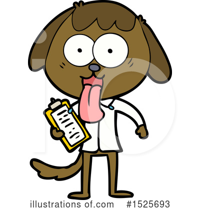 Royalty-Free (RF) Dog Clipart Illustration by lineartestpilot - Stock Sample #1525693