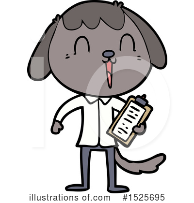Royalty-Free (RF) Dog Clipart Illustration by lineartestpilot - Stock Sample #1525695