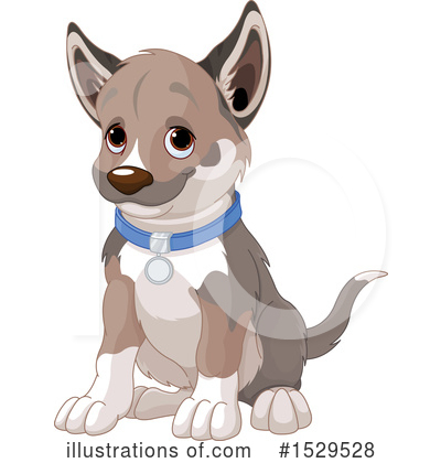 Puppy Clipart #1529528 by Pushkin