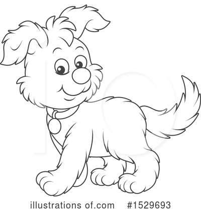 Royalty-Free (RF) Dog Clipart Illustration by Alex Bannykh - Stock Sample #1529693