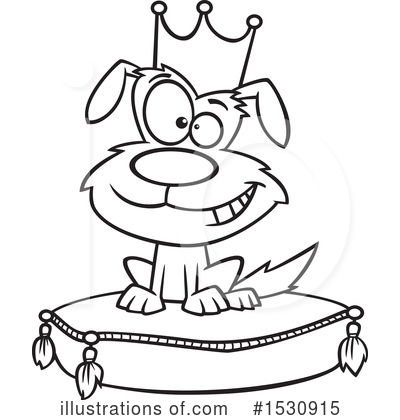 Royalty-Free (RF) Dog Clipart Illustration by toonaday - Stock Sample #1530915
