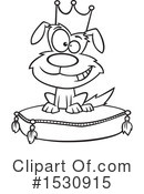Dog Clipart #1530915 by toonaday