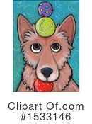Dog Clipart #1533146 by Maria Bell
