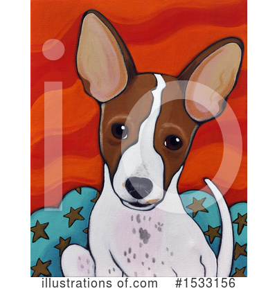 Royalty-Free (RF) Dog Clipart Illustration by Maria Bell - Stock Sample #1533156