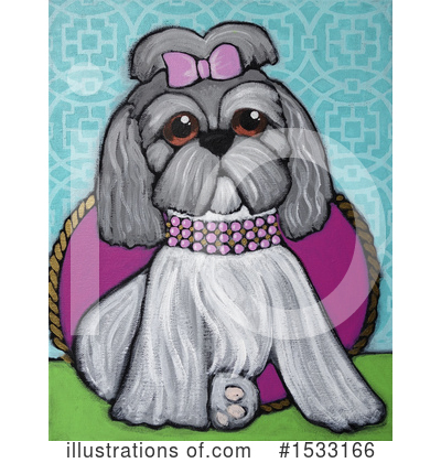Royalty-Free (RF) Dog Clipart Illustration by Maria Bell - Stock Sample #1533166