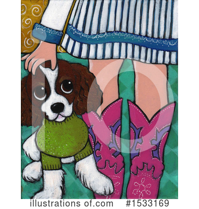 Royalty-Free (RF) Dog Clipart Illustration by Maria Bell - Stock Sample #1533169