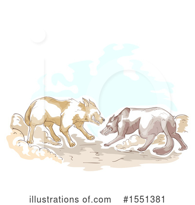 Royalty-Free (RF) Dog Clipart Illustration by BNP Design Studio - Stock Sample #1551381