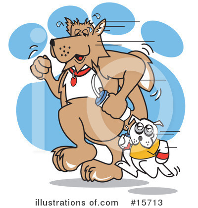 Royalty-Free (RF) Dog Clipart Illustration by Andy Nortnik - Stock Sample #15713