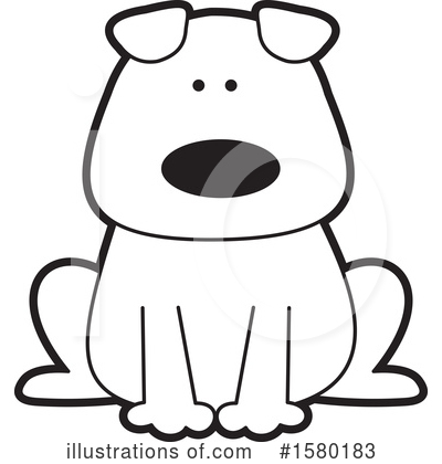 Royalty-Free (RF) Dog Clipart Illustration by Johnny Sajem - Stock Sample #1580183