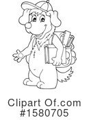 Dog Clipart #1580705 by visekart