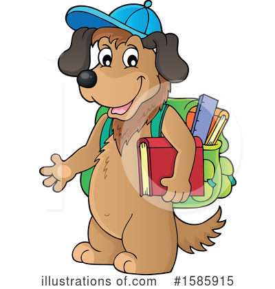 Student Clipart #1585915 by visekart