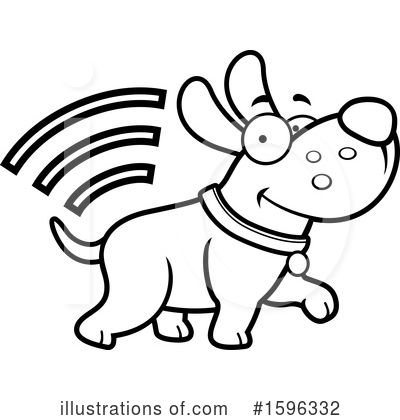 Royalty-Free (RF) Dog Clipart Illustration by Cory Thoman - Stock Sample #1596332
