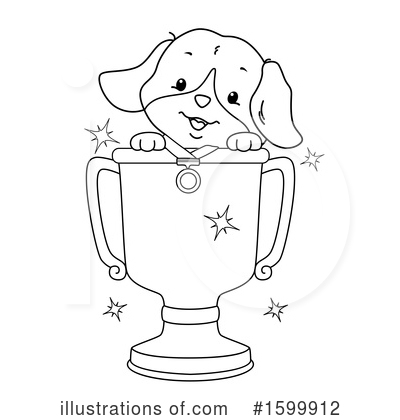 Royalty-Free (RF) Dog Clipart Illustration by BNP Design Studio - Stock Sample #1599912