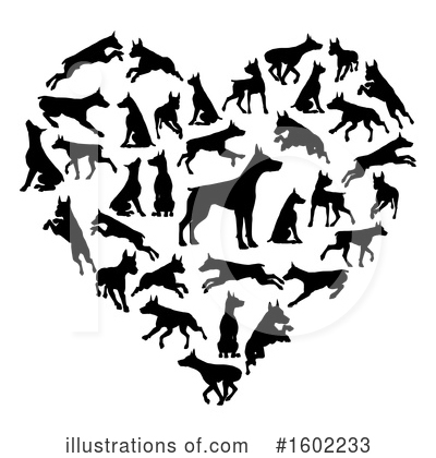 Royalty-Free (RF) Dog Clipart Illustration by AtStockIllustration - Stock Sample #1602233