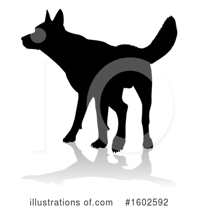 Royalty-Free (RF) Dog Clipart Illustration by AtStockIllustration - Stock Sample #1602592