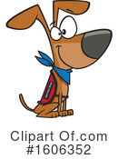 Dog Clipart #1606352 by toonaday