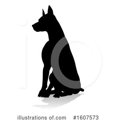 Royalty-Free (RF) Dog Clipart Illustration by AtStockIllustration - Stock Sample #1607573