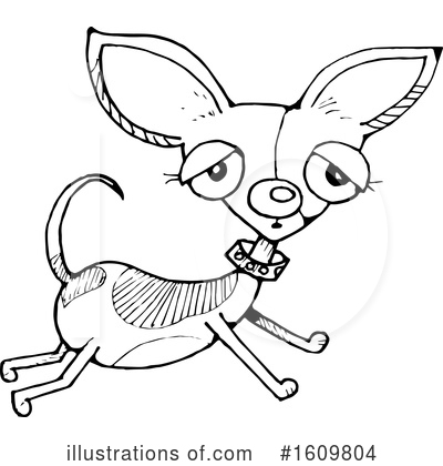 Royalty-Free (RF) Dog Clipart Illustration by Maria Bell - Stock Sample #1609804