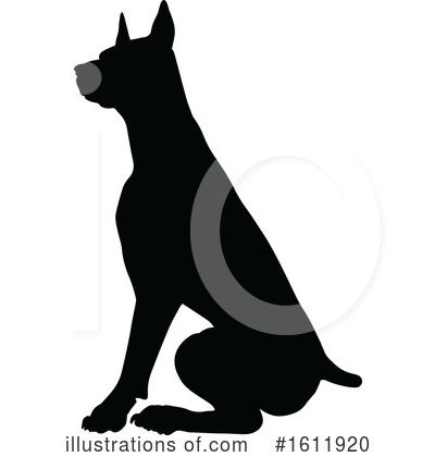 Royalty-Free (RF) Dog Clipart Illustration by AtStockIllustration - Stock Sample #1611920