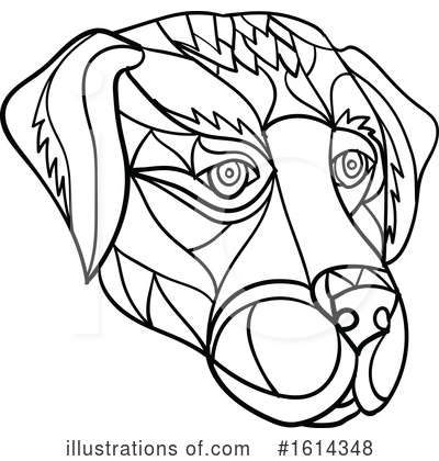 Royalty-Free (RF) Dog Clipart Illustration by patrimonio - Stock Sample #1614348
