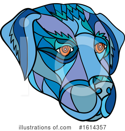 Royalty-Free (RF) Dog Clipart Illustration by patrimonio - Stock Sample #1614357