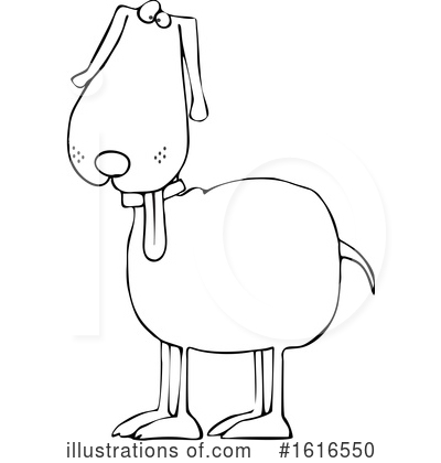 Royalty-Free (RF) Dog Clipart Illustration by djart - Stock Sample #1616550