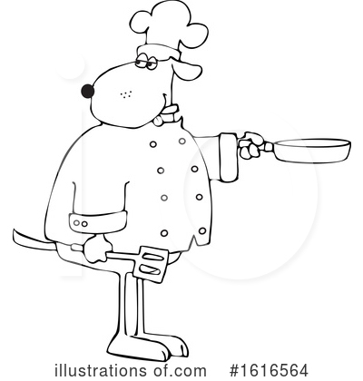 Royalty-Free (RF) Dog Clipart Illustration by djart - Stock Sample #1616564