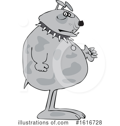 Royalty-Free (RF) Dog Clipart Illustration by djart - Stock Sample #1616728