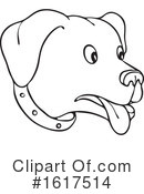 Dog Clipart #1617514 by patrimonio