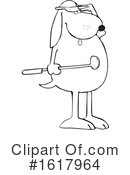Dog Clipart #1617964 by djart