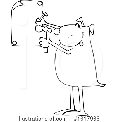 Royalty-Free (RF) Dog Clipart Illustration by djart - Stock Sample #1617966