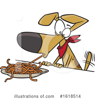 Spaghetti Clipart #1618514 by toonaday