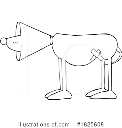Royalty-Free (RF) Dog Clipart Illustration by djart - Stock Sample #1625608