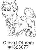 Dog Clipart #1625677 by Alex Bannykh