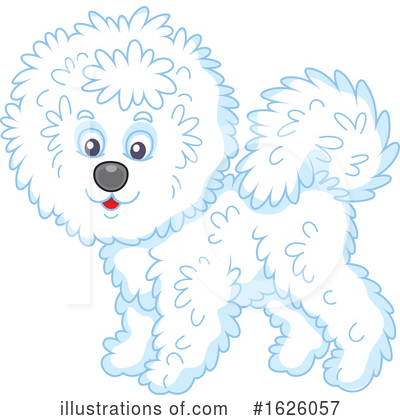 Bichon Frise Clipart #1626057 by Alex Bannykh