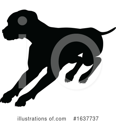 Royalty-Free (RF) Dog Clipart Illustration by AtStockIllustration - Stock Sample #1637737