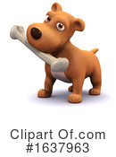 Dog Clipart #1637963 by Steve Young