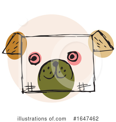 Dog Clipart #1647462 by Cherie Reve