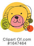 Dog Clipart #1647464 by Cherie Reve